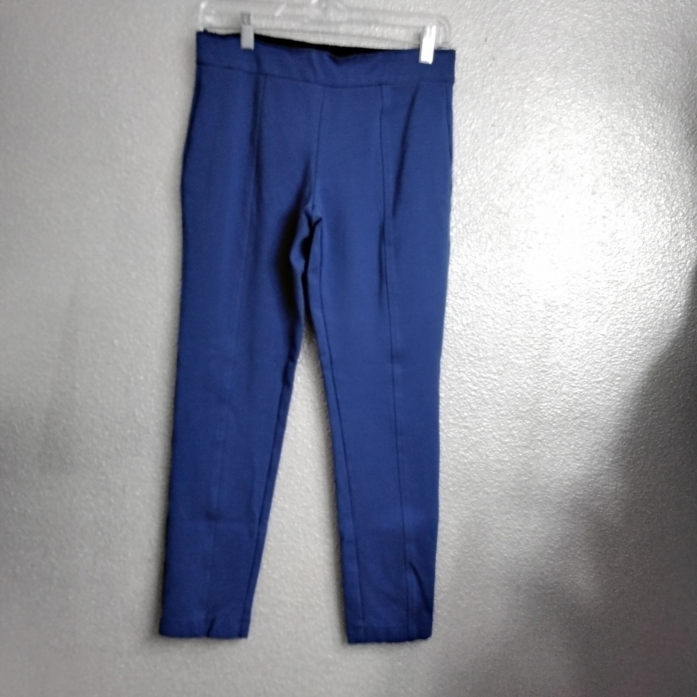 Anne Klein Blue Stretch Dress Pants Size 4